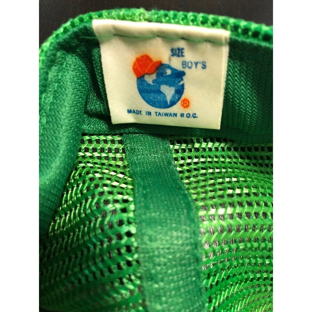 Vintage Children's Sized Boston Celtics Snapback Hat Foam Mesh‎ Boy's Girl's